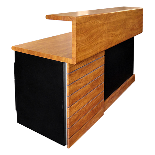 MUEBLE RECEPCION 1.60 TOP AL AIRE POSFORMADO