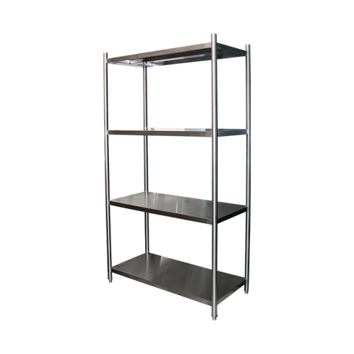 ESTANTERIA DE 4 PANELES CON NIVELADOR GRADUABLE - 1.12*0.54*2.00