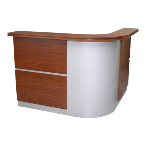 MUEBLE DE RECEPCION EN ESCUADRA