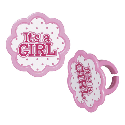 ANILLO IT'S A GIRL - DOCENA