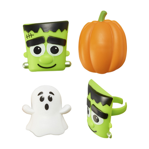ANILLO SPOOKY CHARACTERS - DOCENA